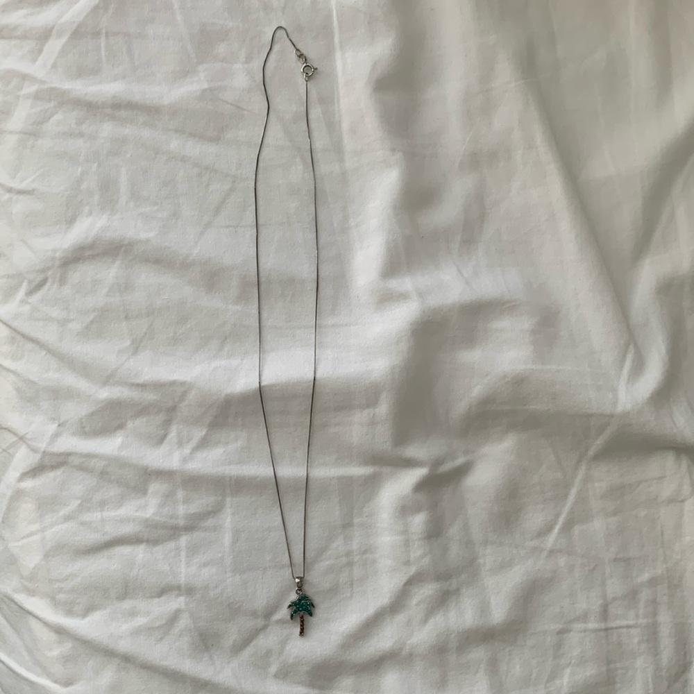 Palm Tree Necklace